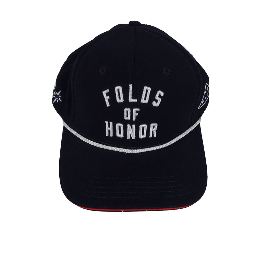 Folds of Honor 3M Open PGA UNRL Rope Snapback Golf Blue Stars Hat Cap